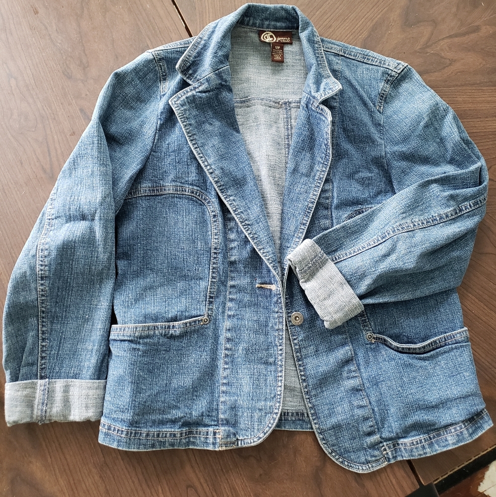 Stretchy Denim Jacket